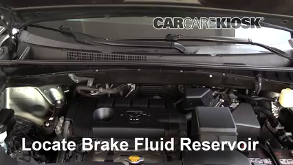 2015 Toyota Highlander LE 2.7L 4 Cyl. Brake Fluid Add Fluid